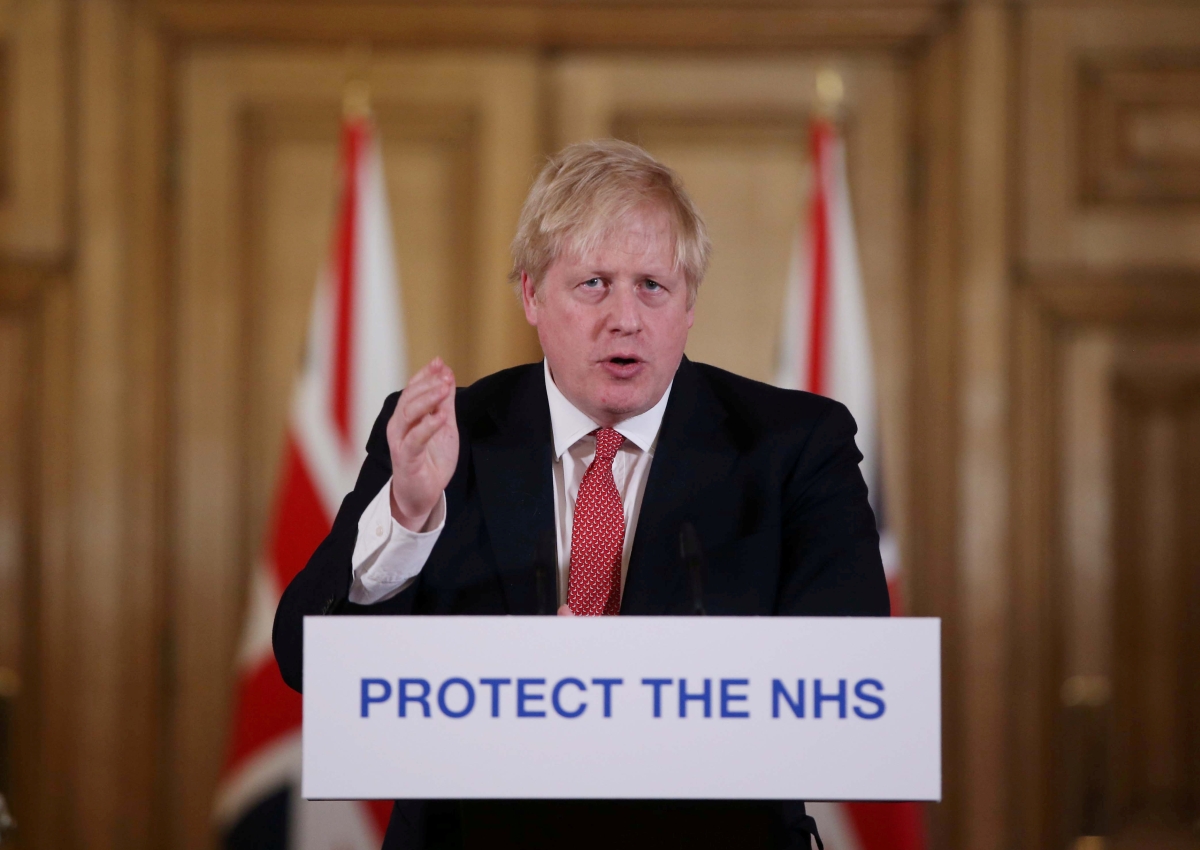 British prime minister Boris Johnson said on Friday he had tested positive for coronavirus and was self isolating but would still lead the government's response to the outbreak.
