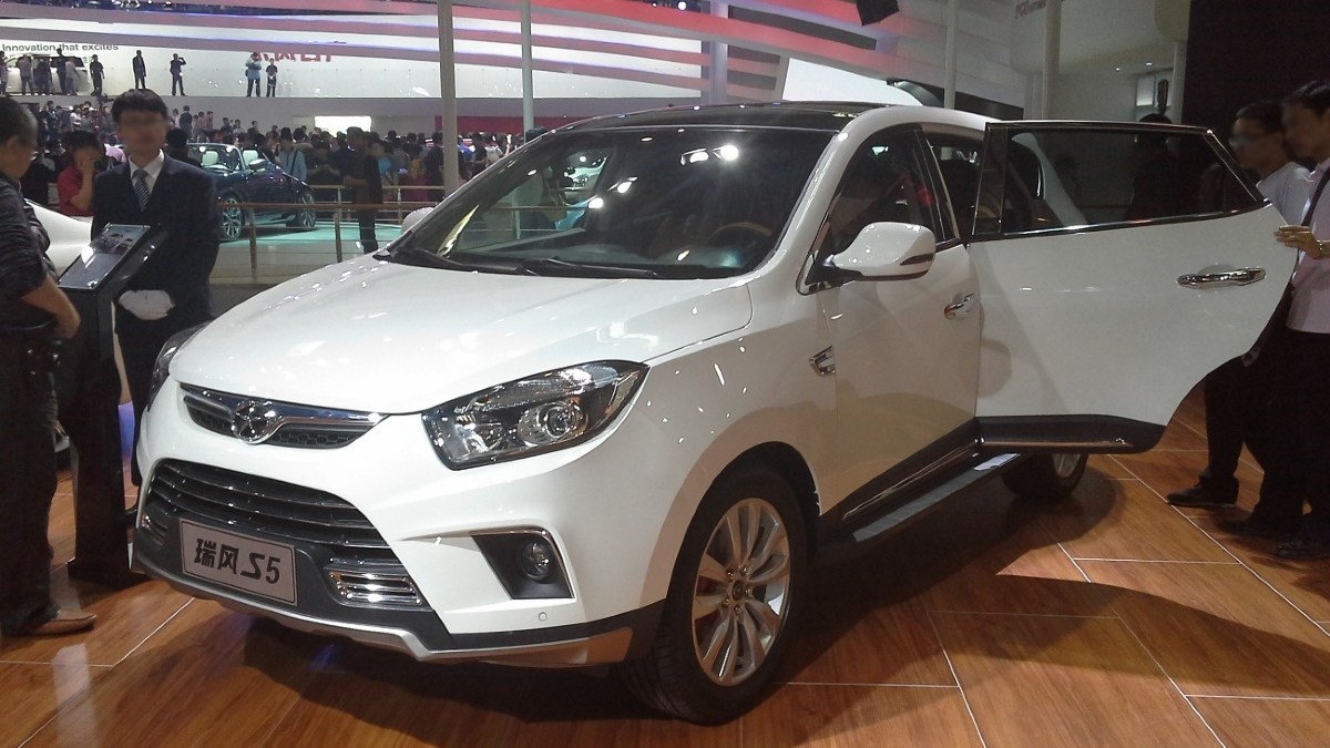 An automobile show in China