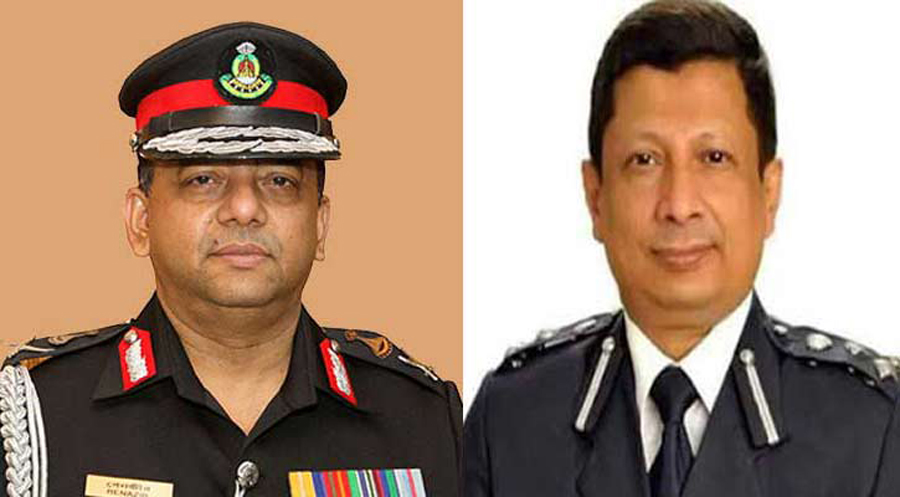 Benazir Ahmed new IGP and Abdullah Al Mamun new RAB DG